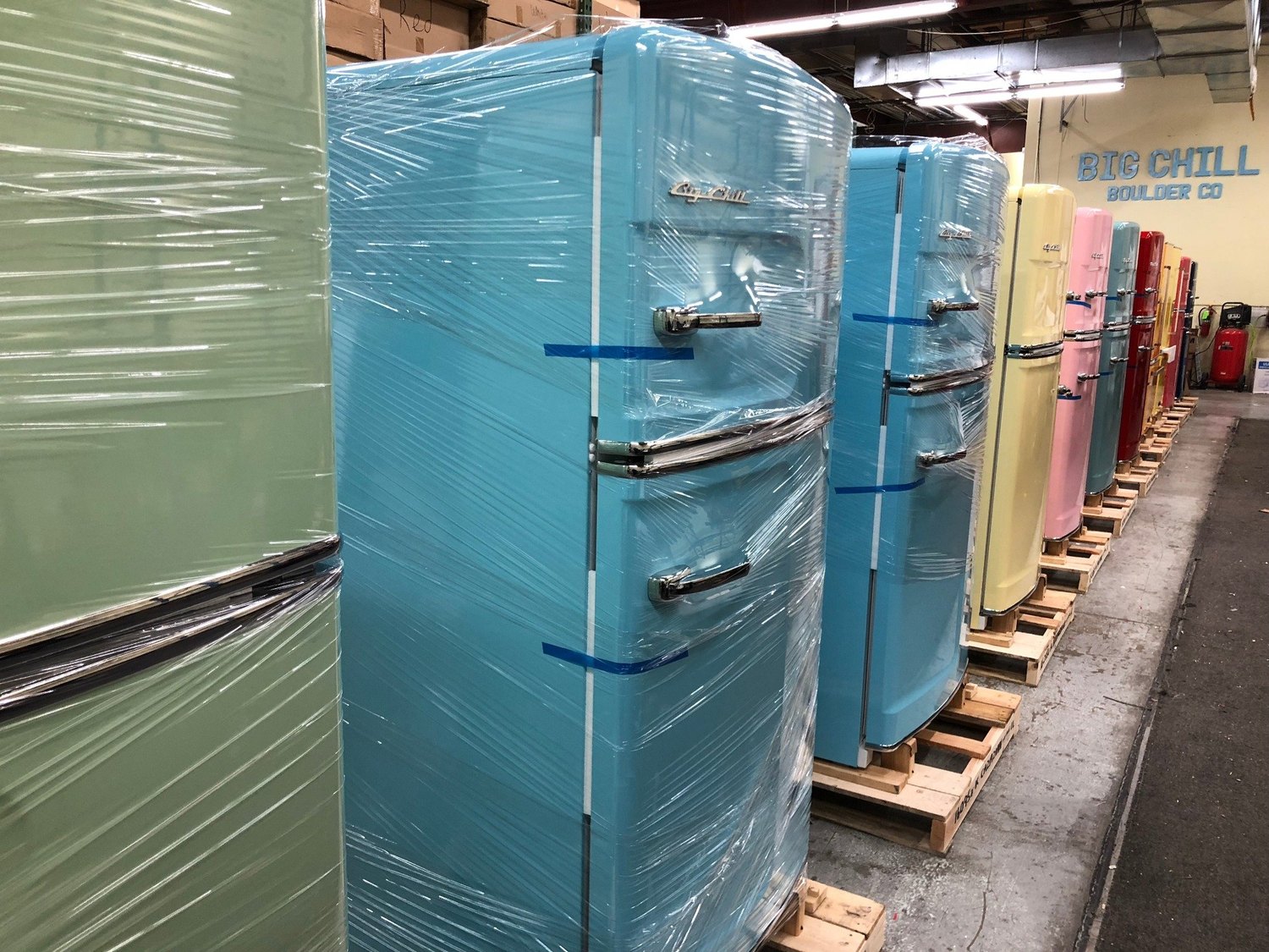 Big Chill retro fridge